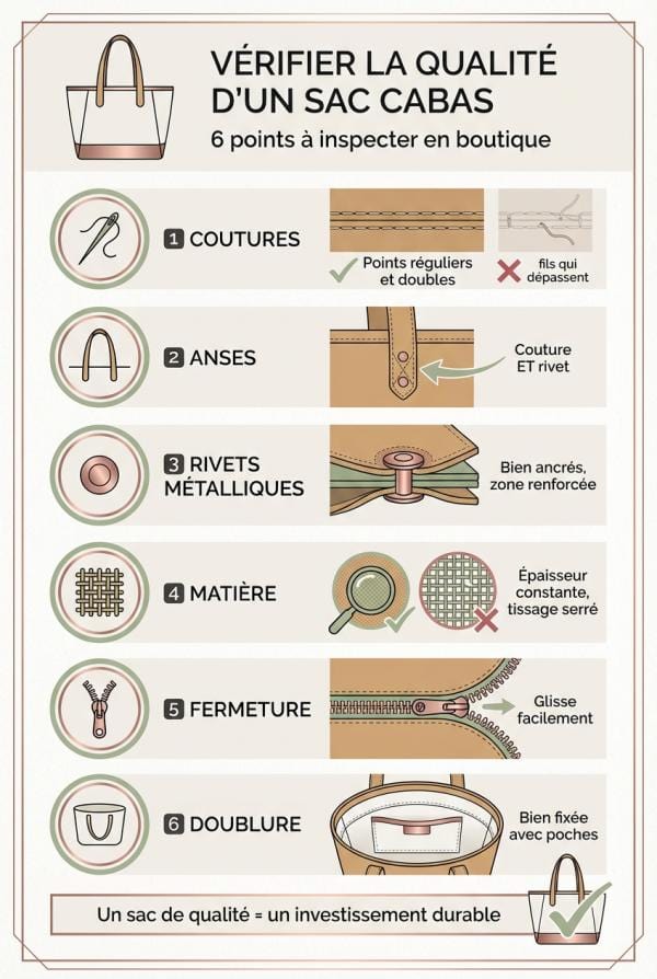 Les indices visuels de qualité à vérifier en boutique
