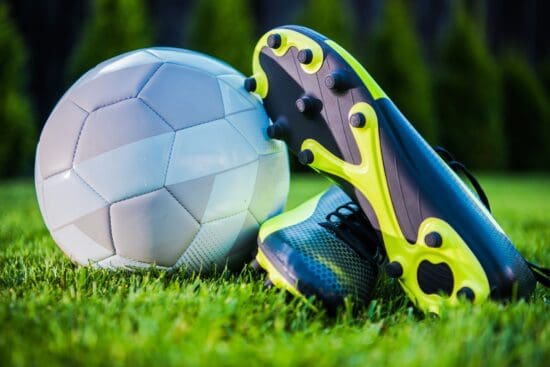 Concept de tournoi de football