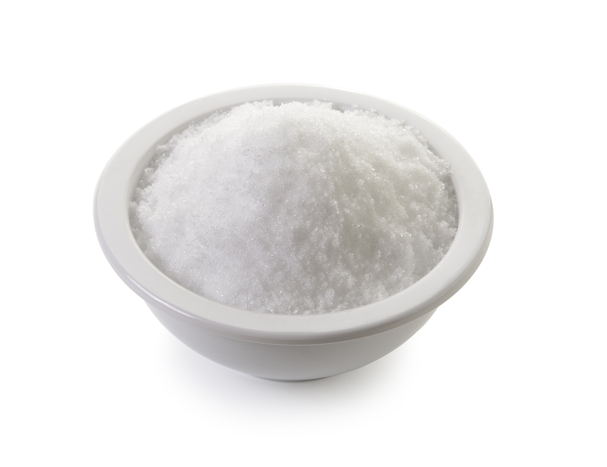 sel de mer dans un bol